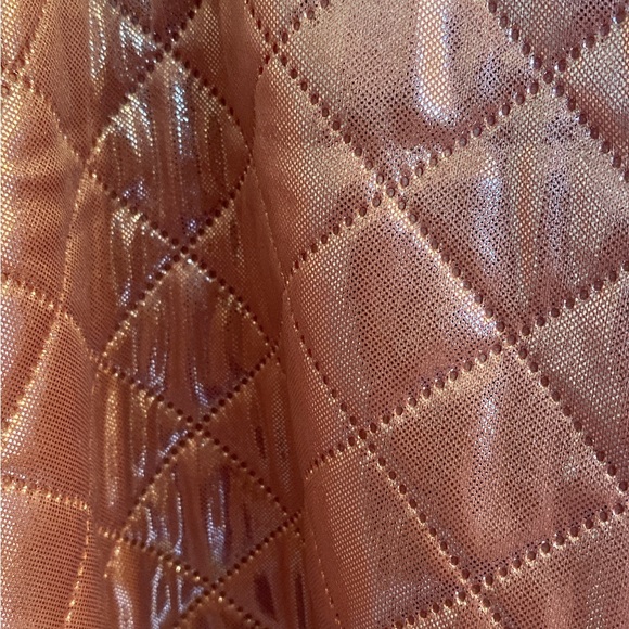 Eva Franco Shiny Pink Overcoat - Picture 6 of 9